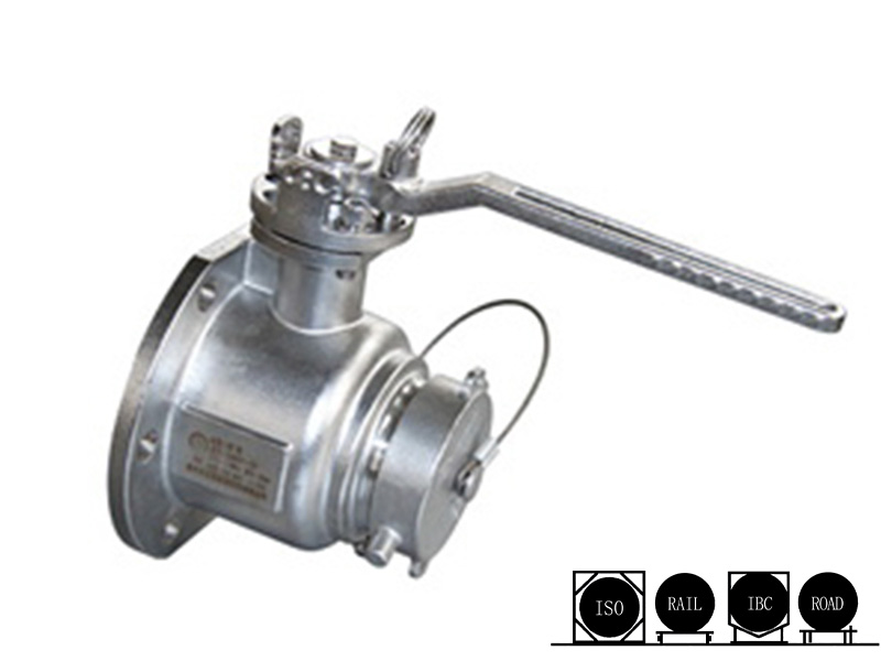 Шаровой кран с нижним сливом DN80 BSP